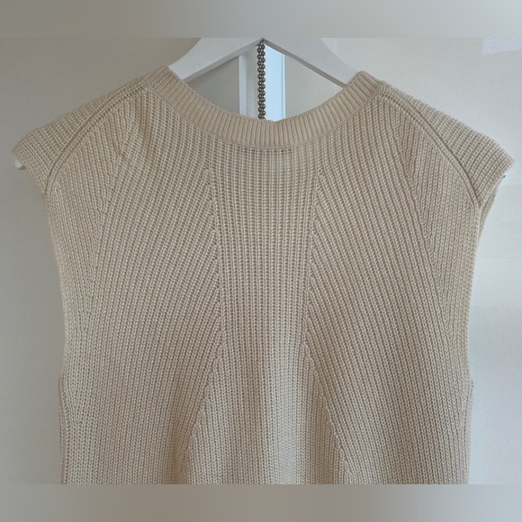 Helmut Lang Ribbed Vest / Sleeveless Sweater Dress Wool Cashmere Cleaned Medium - Picture 6 of 15